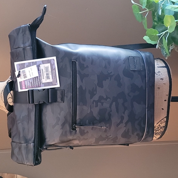 DUCHAMP Rubberized Camo Flapover Backpack - Picture 7 of 9